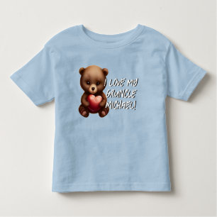 "I Love My Gruncle!" Bear Cub Toddler T-Shirt