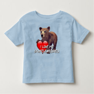 "I Love My Gruncle!" Bear Cub Toddler T-Shirt