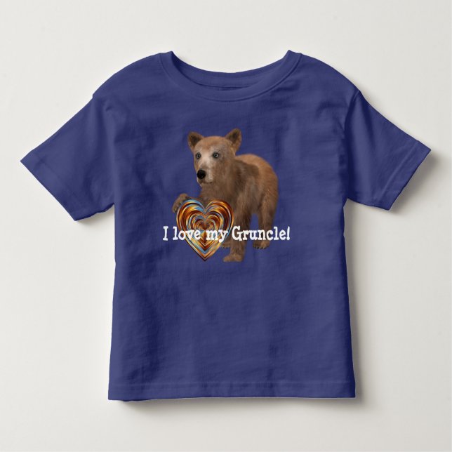 "I love my Gruncle!" Toddler T-Shirt (Front)