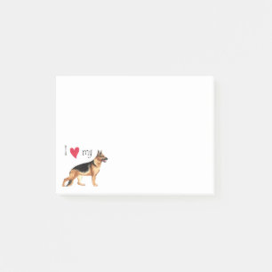 I Love my GSD Post-it Notes