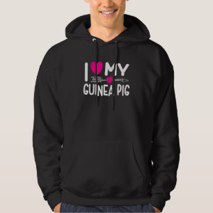 I Love My Guinea Pig I Pet Owner I Kids Ladies 2 Hoodie