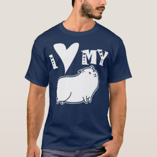 I Love My Guinea Pig Pet Animal Lover Cute Premium T-Shirt