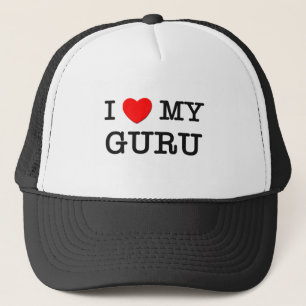 I Love My GURU Trucker Hat