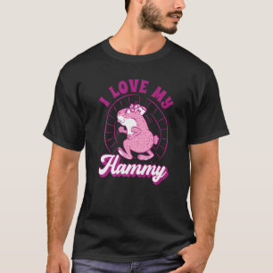 I Love My Hammy House Pets Hamster   T-Shirt