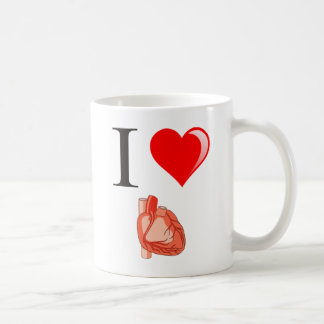 I love my hearts coffee mug