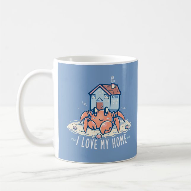 I Love my Home Coffee Mug (Left)