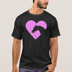 I Love My Horse Heart Horse Riding Horse Girl 3 T-Shirt
