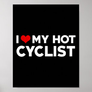 I Love My Hot Badminton Player Husband Wife Boyfri Poster