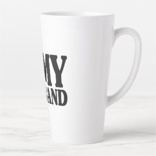 I Love My Husband - Cute Matching Gift For Women Latte Mug