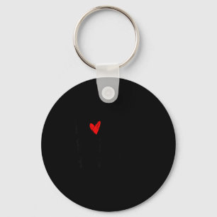 I love my husband matching couples sarcastic quote key ring