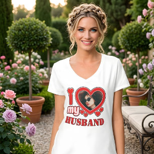 I Love My Husband Personalised T-Shirt