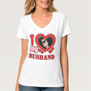 I Love My Husband Personalised T-Shirt