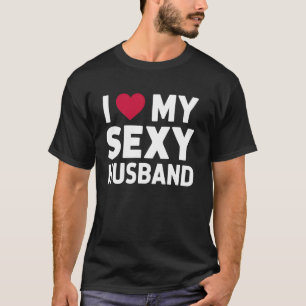 I Love My Husband Wife Couple Valentine's T-Shirt