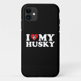 I Love My Husky Case-Mate iPhone Case