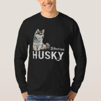 I Love My Husky Cute Sled Dog Siberian Husky