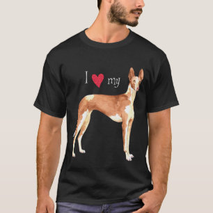 I Love my Ibizan Hound T-Shirt