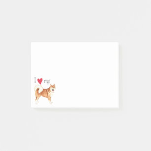 I Love my Icelandic Sheepdog Post-it Notes