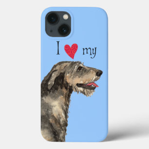 I Love my Irish Wolfhound iPhone 13 Case