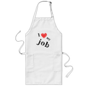I Love my Job Long Apron