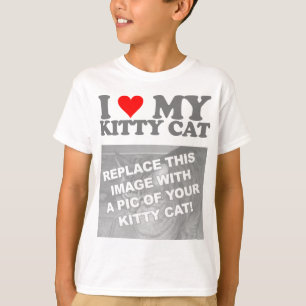 I Love My Kitty Cat T-Shirt