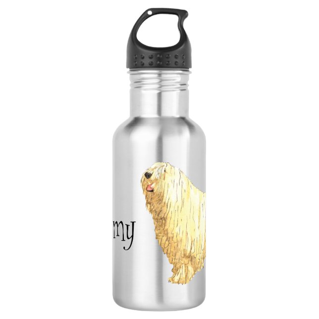 I Love my Komondor 532 Ml Water Bottle (Front)
