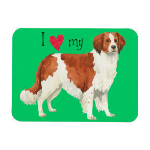 I Love my Kooikerhondje Magnet