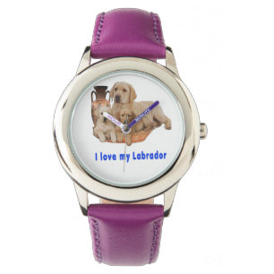 I Love my Labrador watches
