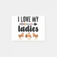 I Love My Ladies Funny Chicken Lover Shirt Funny F