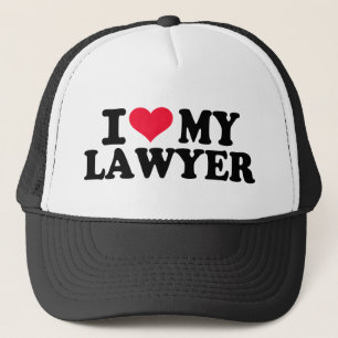 I love my Lawyer Trucker Hat