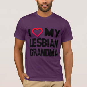 I LOVE MY LESBIAN GRANDMA -.png T-Shirt
