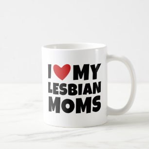 I Love My Lesbian Moms Coffee Mug