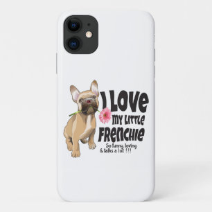 I love my little Frenchie - French bulldog Case-Mate iPhone Case