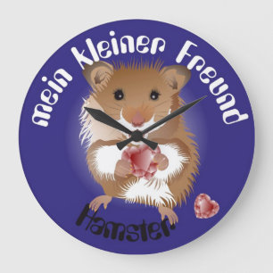 I love my little hamster clock