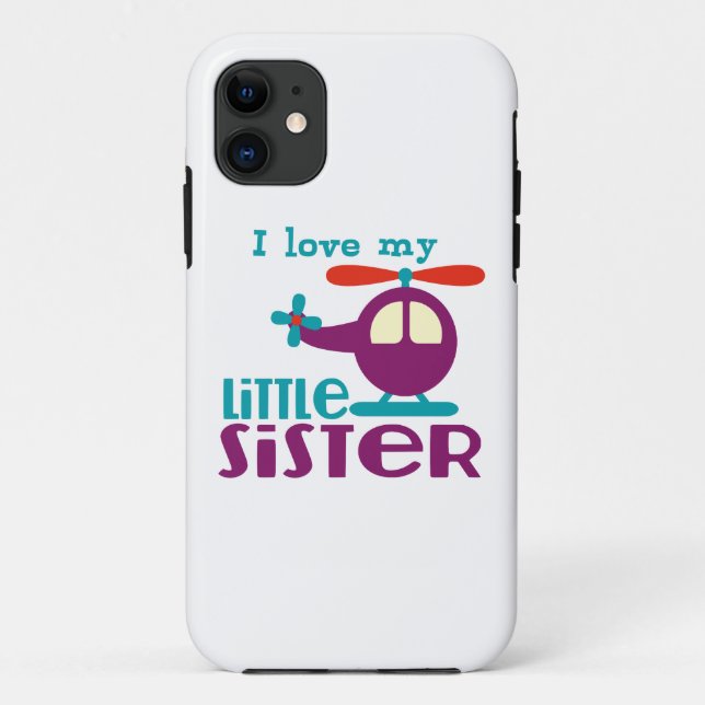 I love my Little Sister Case-Mate iPhone Case (Back)