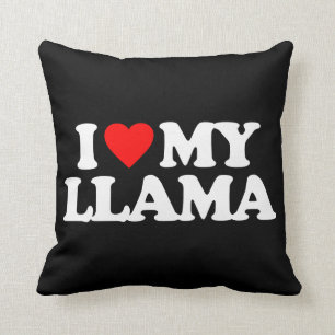 I LOVE MY LLAMA CUSHION