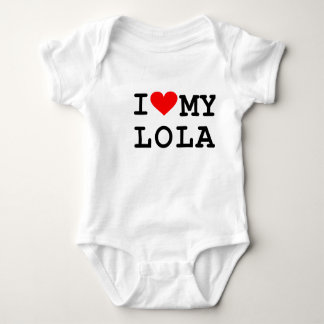 I love my lola baby bodysuit
