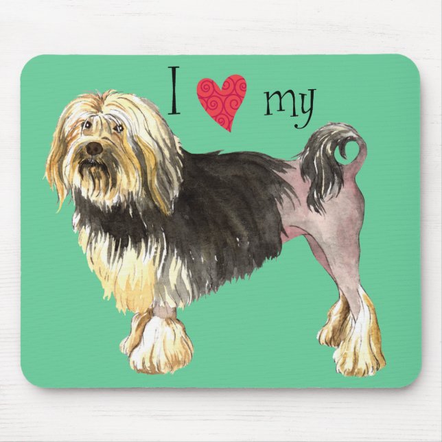 I Love my Lowchen Mouse Pad (Front)