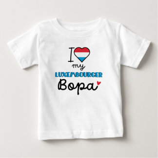 I Love My Luxembourger Bopa cute Baby T-Shirt