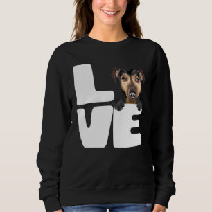 I Love My Manchester Terrier Dog Sweatshirt