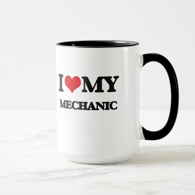 I love my Mechanic Mug (Right)
