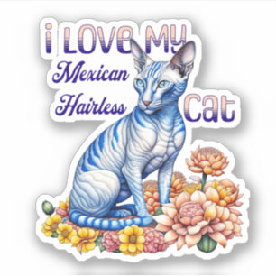 I Love my Mexican Hairless Cat