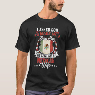I Love my Mexican Wife Anniversary  for Husband  T-Shirt