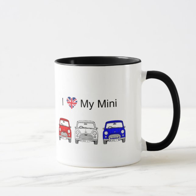 I Love My Mini Multi Mug (Right)