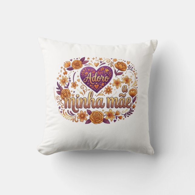 I love my mom, cushion (Front)