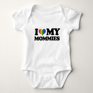 I love my mommies baby bodysuit