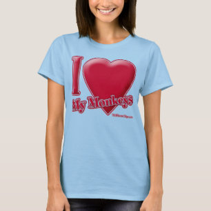 I Love My Monkeys T-Shirt