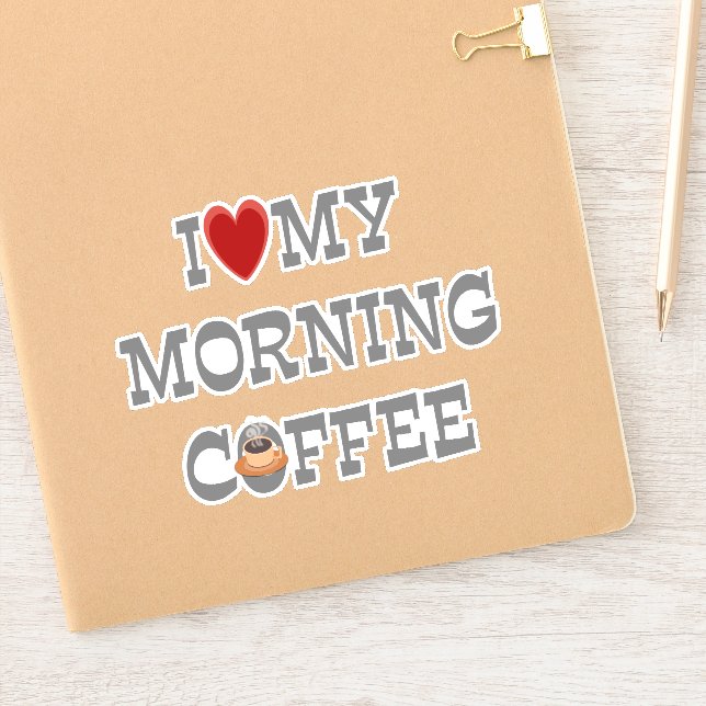 I Love My Morning Coffee (Notebook)