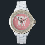 I LOVE MY MR, COUPLE PHOTO CUSTOMIZE WATCH<br><div class="desc">I LOVE MY MR,  COUPLE PHOTO CUSTOMIZE</div>