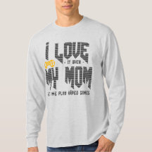 I love my mum Basic Long Sleeve grey