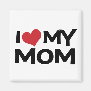 I Love My Mum Mother's Day Magnet